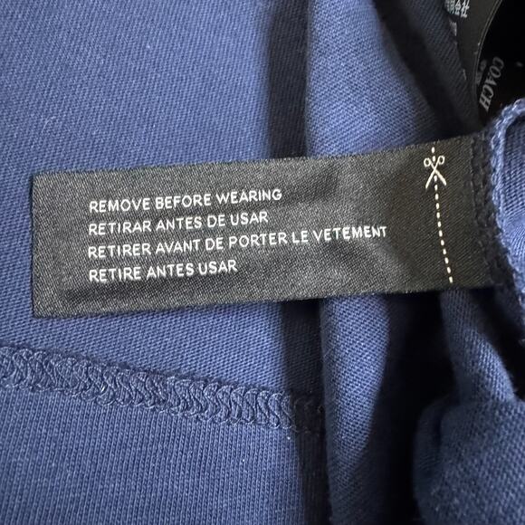 Disney x Coach Grumpy Shirt Size Medium Blue Snow White Limited Edition Tee NWT - Picture 6 of 10